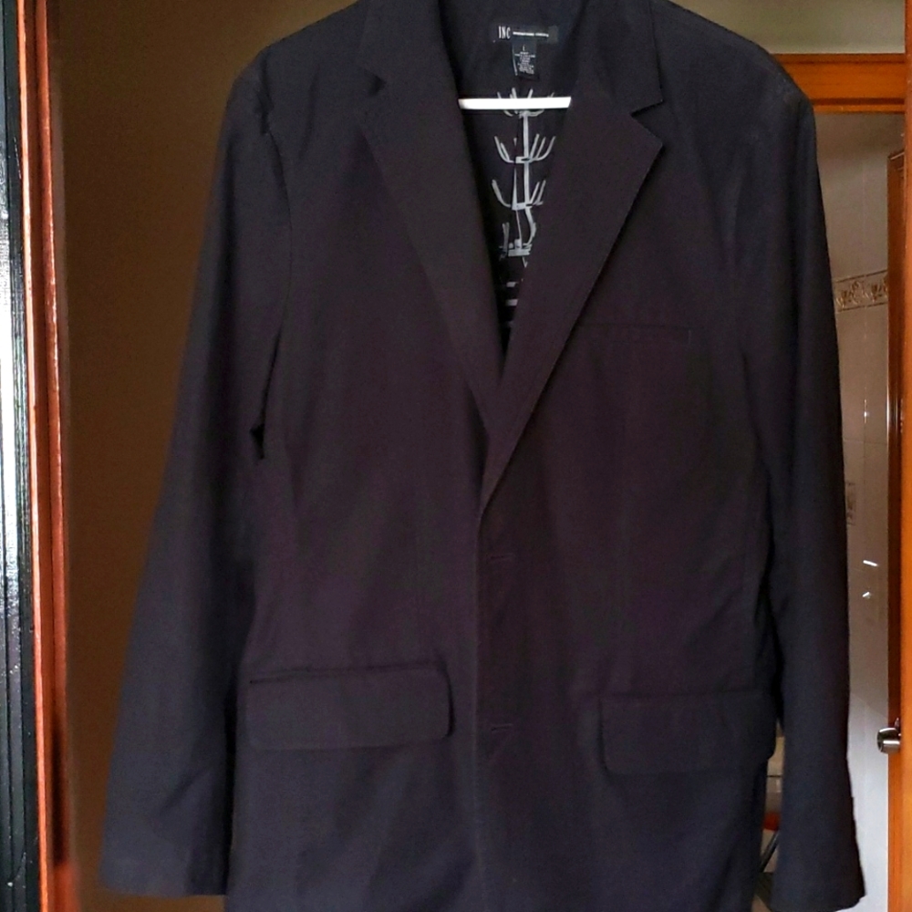 INC cotton blazer